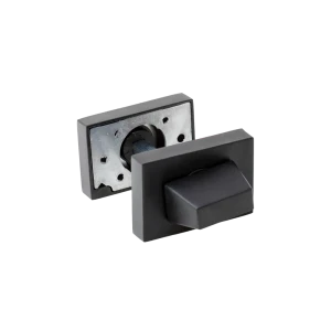 Завертка дверная квадратная Armex WC-11031 алюминий цвет черный
