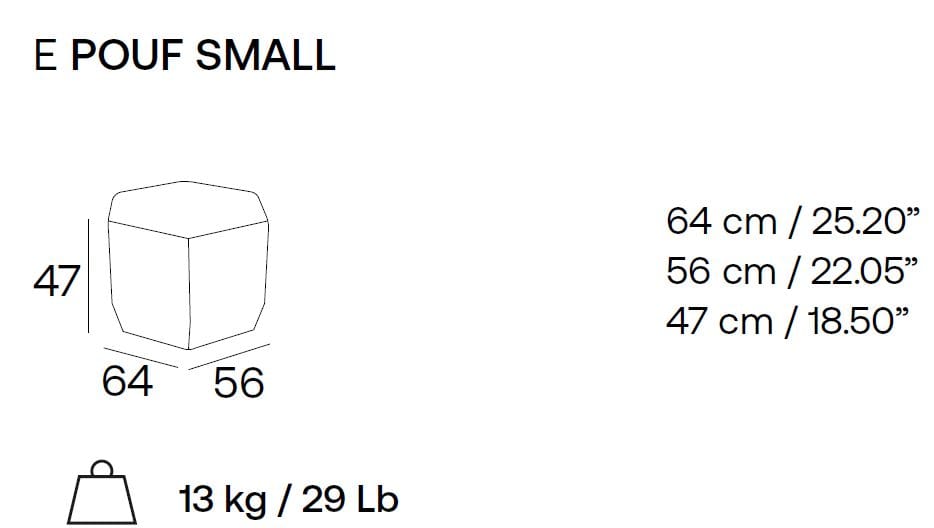Квадратный пуф Adrenalina Tigram ARCH-00132488 - Вид №2