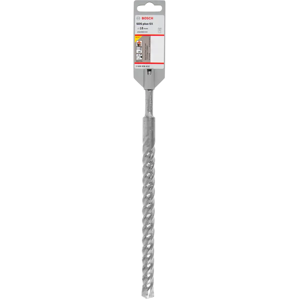 Бур по бетону SDS-plus 5X Bosch 18x250x300 мм 82857645 STLM-2069700 BOSCH PROFESSIONAL  - Вид №3