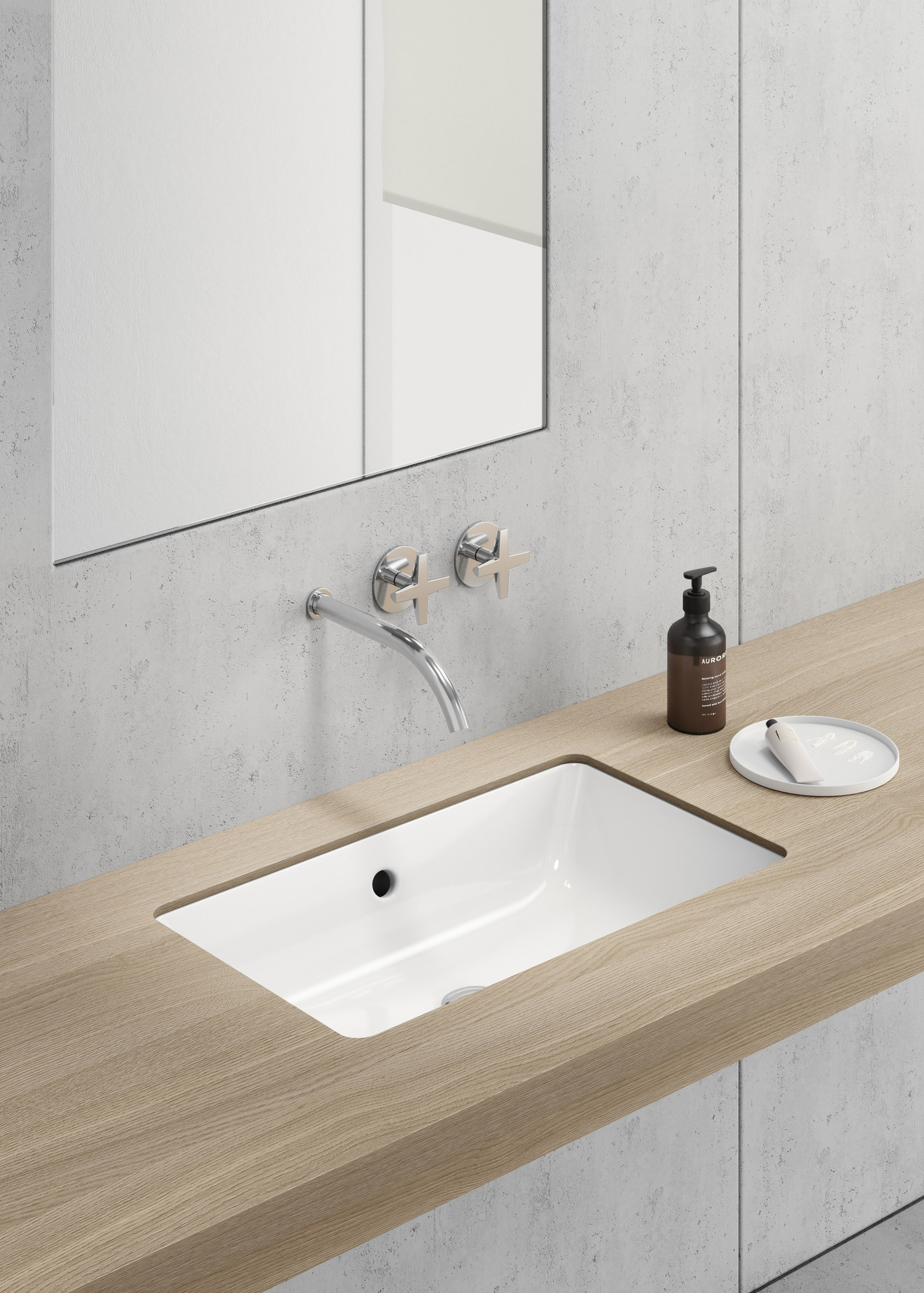 895311 Встроенная раковина под столешницу овальная GSI ceramica  - Вид №2