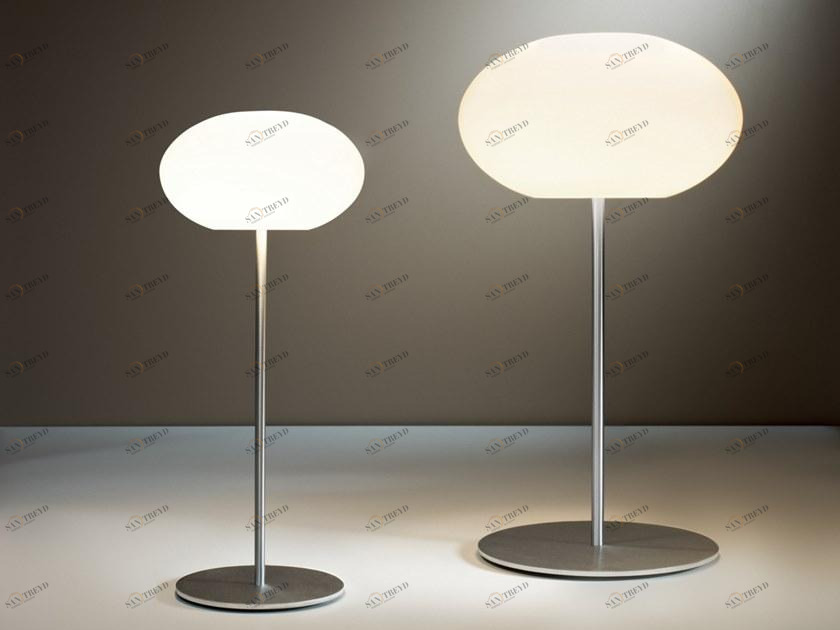 millelumen Настольная лампа из алюминия и стекла Aih Ai21-t171 / -t172