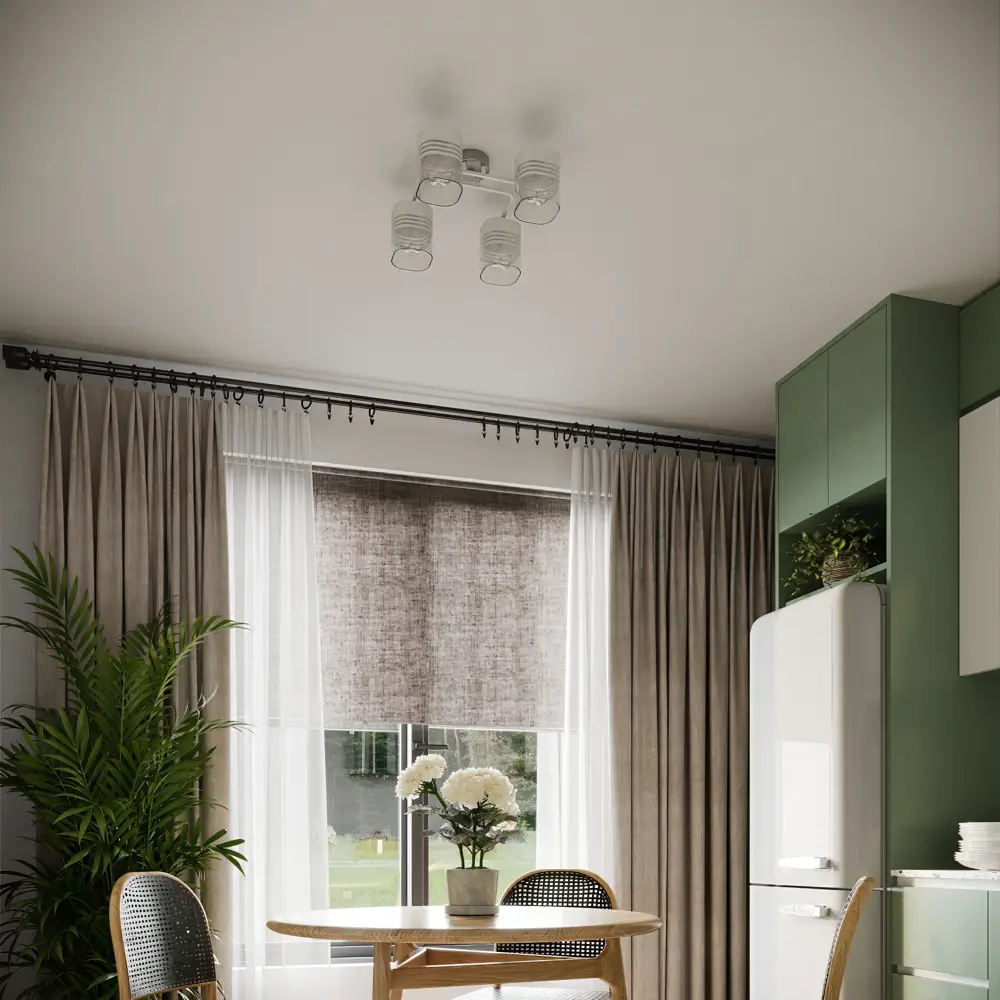 Люстра De City Тетро — современное освещение для низких потолков 84773459 STLM-0054989 - Вид №9