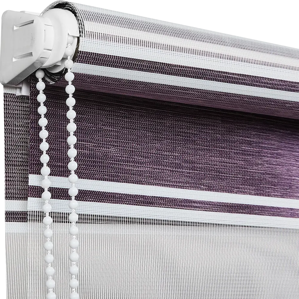 Штора рулонная день-ночь Дэли 180x175 см сиреневая MIAMOZA STLM-2190484 - Вид №1