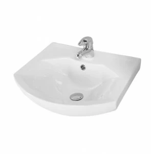 1WH207781 Подвесная раковина настенная прямоугольная AQUATON РИКО белая