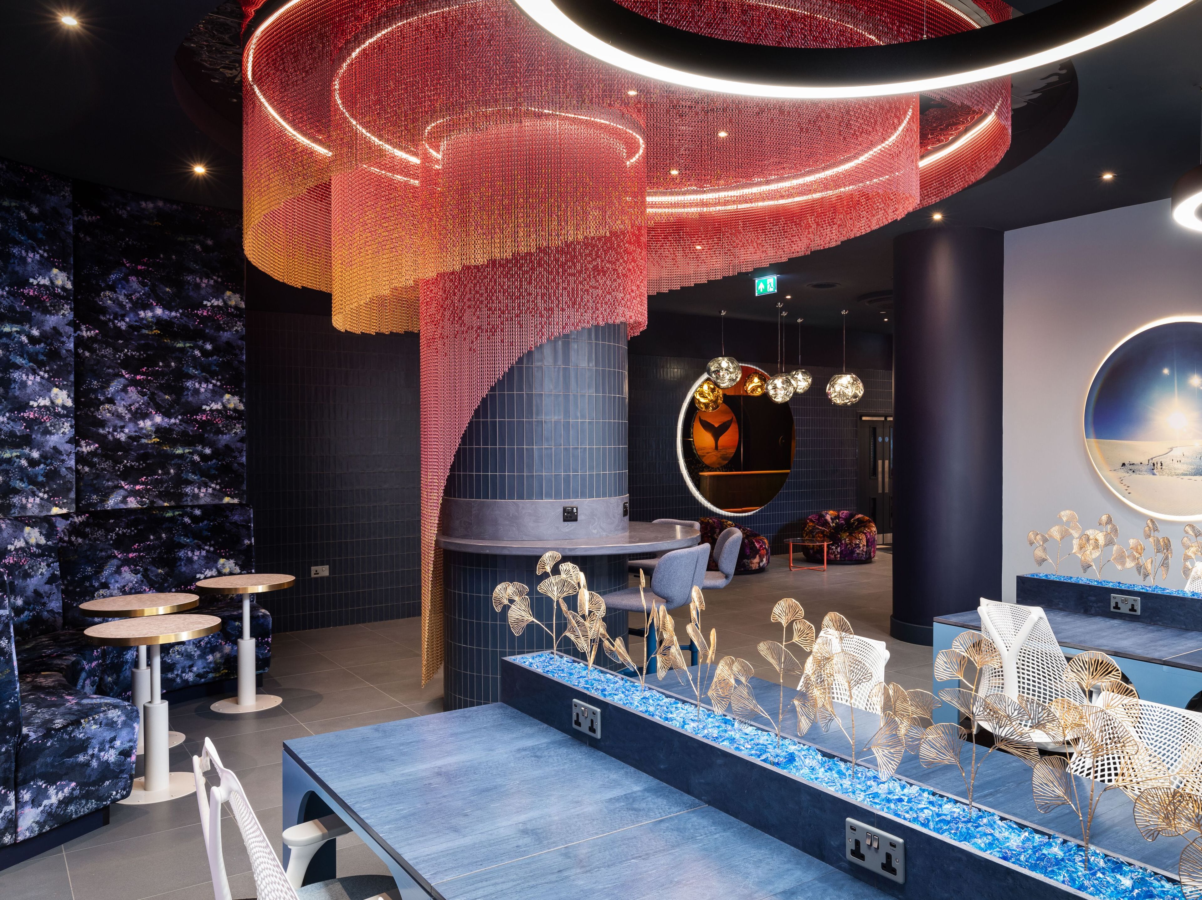 Алюминиевая проволочная палатка Kriskadecor CEILING - KOOKY REDHILL ARCH-00024103