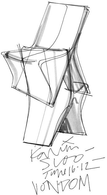 VONDOM Стул из полиэтилена Sloo sun-id-1441136 - Вид №5