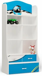 Стеллаж широкий ABC-KING La-Man голубой