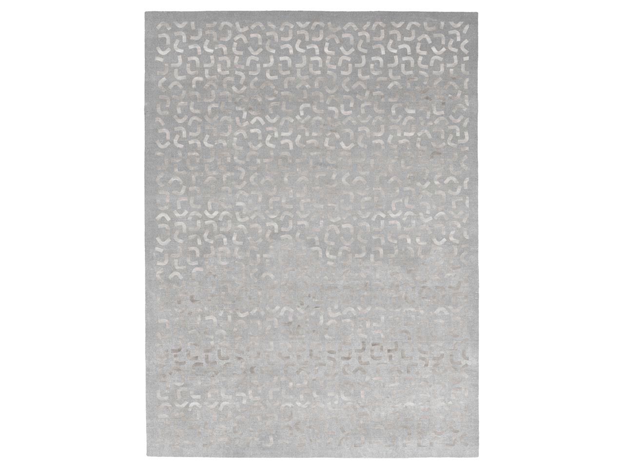 Прямоугольный ковер из бамбукового шелка и шерсти Giorgetti BEYOND ARCH-00100980