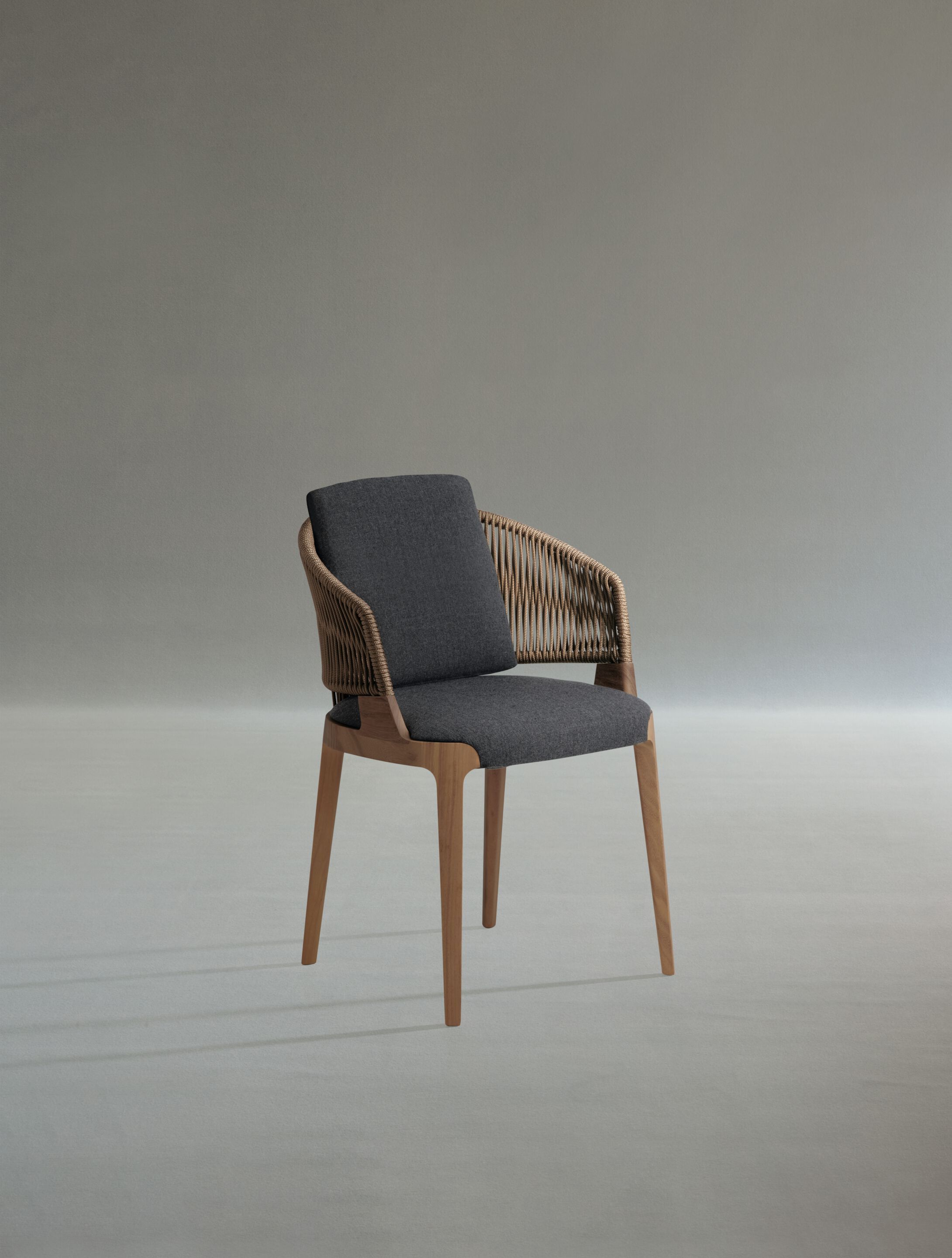 Ткань сад мягкий стул с подлокотниками Potocco ARCH-00076558 - Вид №1