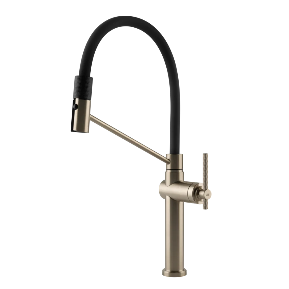 Смеситель для раковины 60664 149 Gessi Habito МАТОВЫЙ НИКЕЛЬ FINOX 60664149