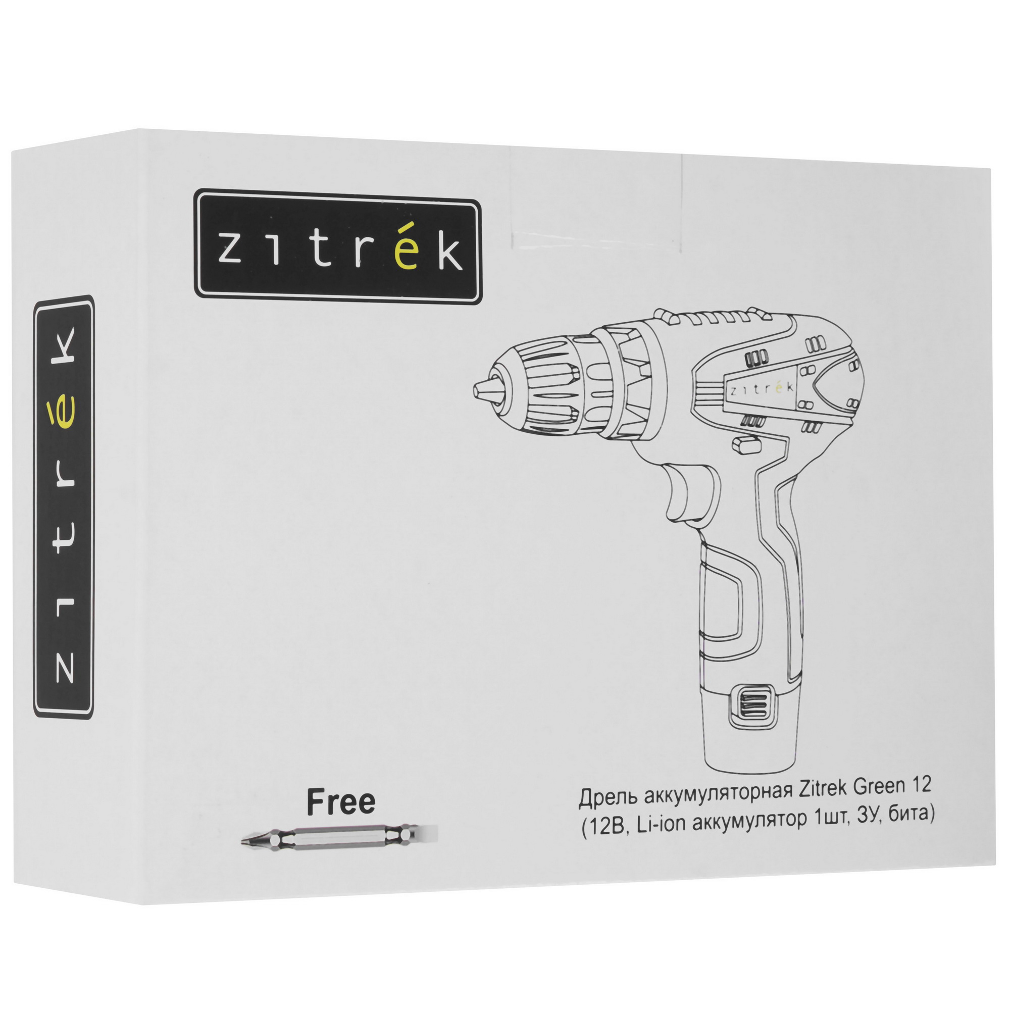 Дрель-шуруповерт Zitrek Green 12 063-4071 5304352 STDN-0114585 - Вид №5
