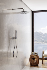 Круглая душевая головка из нержавеющей стали