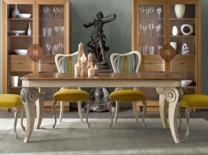 Arvestyle Раздвижной прямоугольный деревянный стол для гостиной Parquet