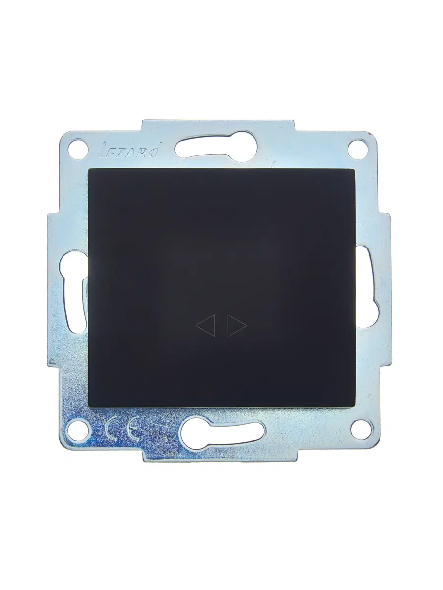 ASTI Выключатель промежуточный чёрный бархат механизм LEZARD 7081-4288-107