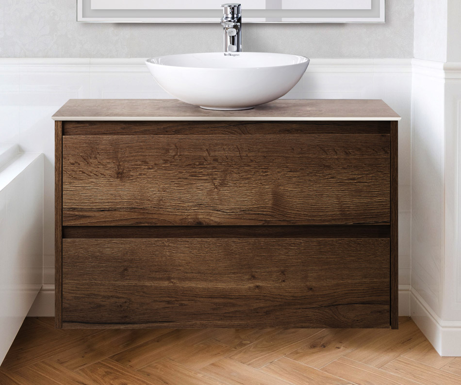 Мебель для ванной BelBagno KRAFT-800-2C-SO-RT  - Вид №2
