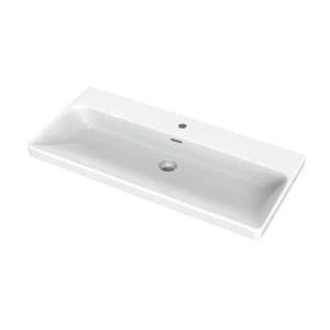 Konsensa Teano — встраиваемая керамическая раковина 106 см с сифоном 89399654