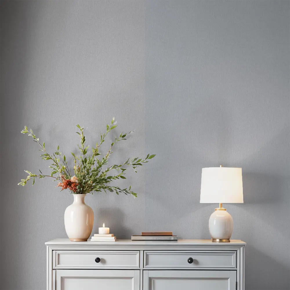 WALLSECRET Scandy: Флизелиновые обои серые 1.06 м 89395590 STLM-1342664 - Вид №5