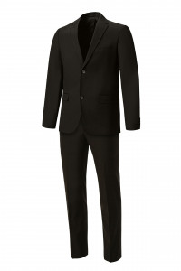 63967 Костюм мужской классический  black El-Risto  Одежда для охранных структур  размер 104 (52)/188