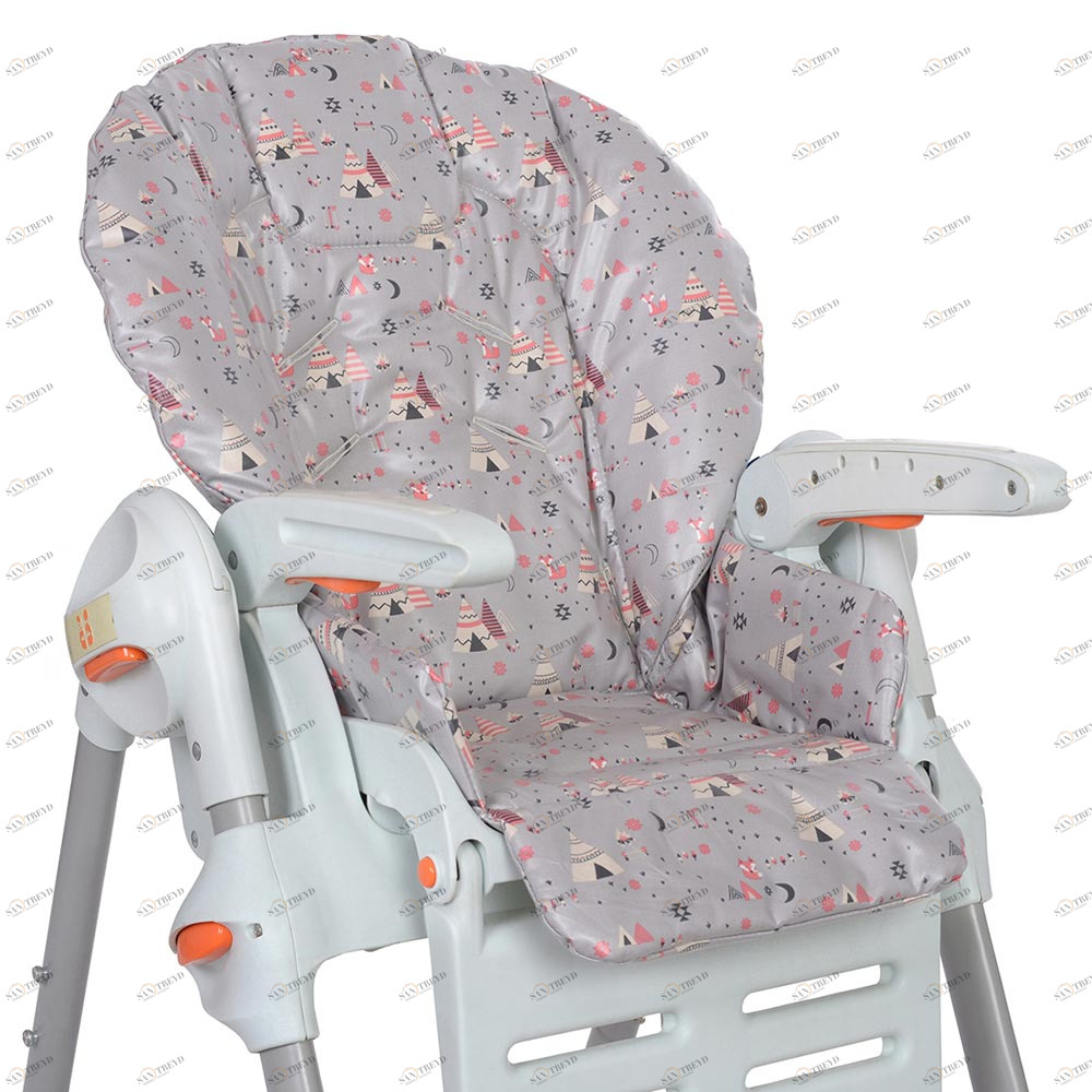 Съемный чехол для стульчика для кормления "Индейская ночь" (водостойкое покрытие) VAMVIGVAM  281613 Бежевый Santreyd 