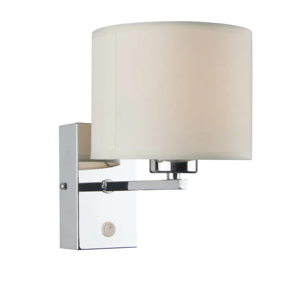 Светильник настенный бра Escada 458/1А цвет хром белый STLM-2123185