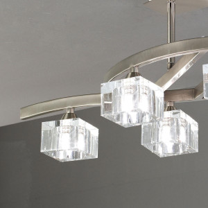 099692 Люстра потолочная MANTRA CUADRAX 1110 Mantra Cuadrax