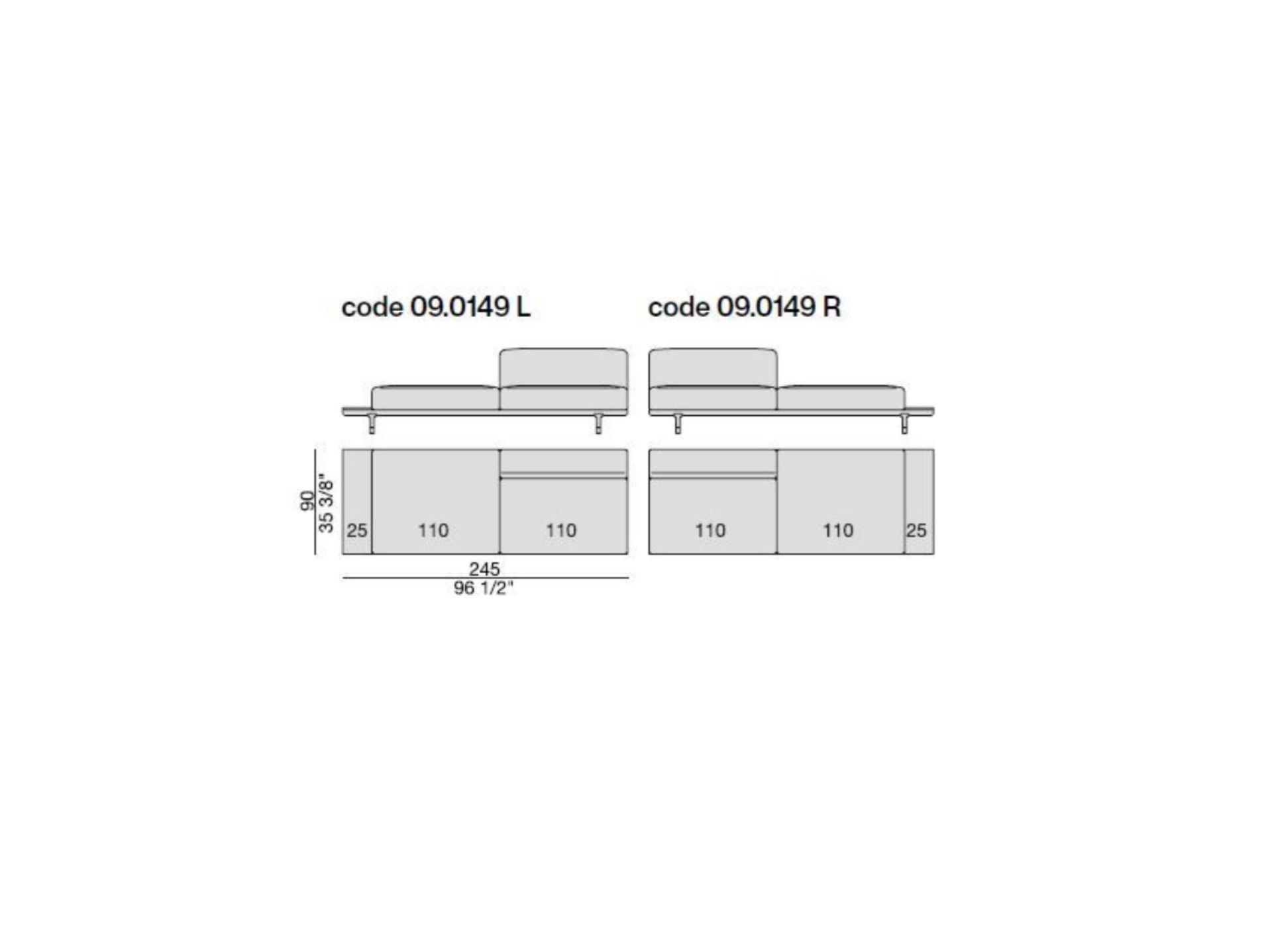 Тканевый диван с отсеком для хранения Porada Soul ARCH-00136846 - Вид №22
