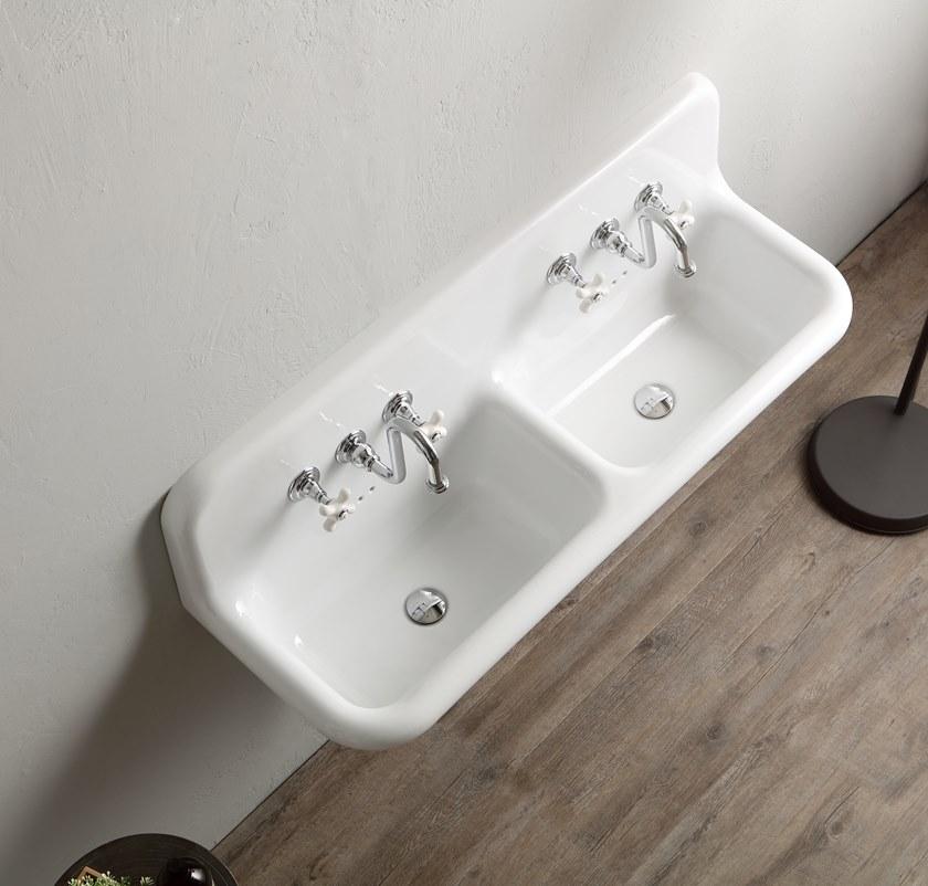 Tcl120b/120c/120dc Подвесная раковина настенная овальная BLEU PROVENCE Truecolors белая - Вид №8