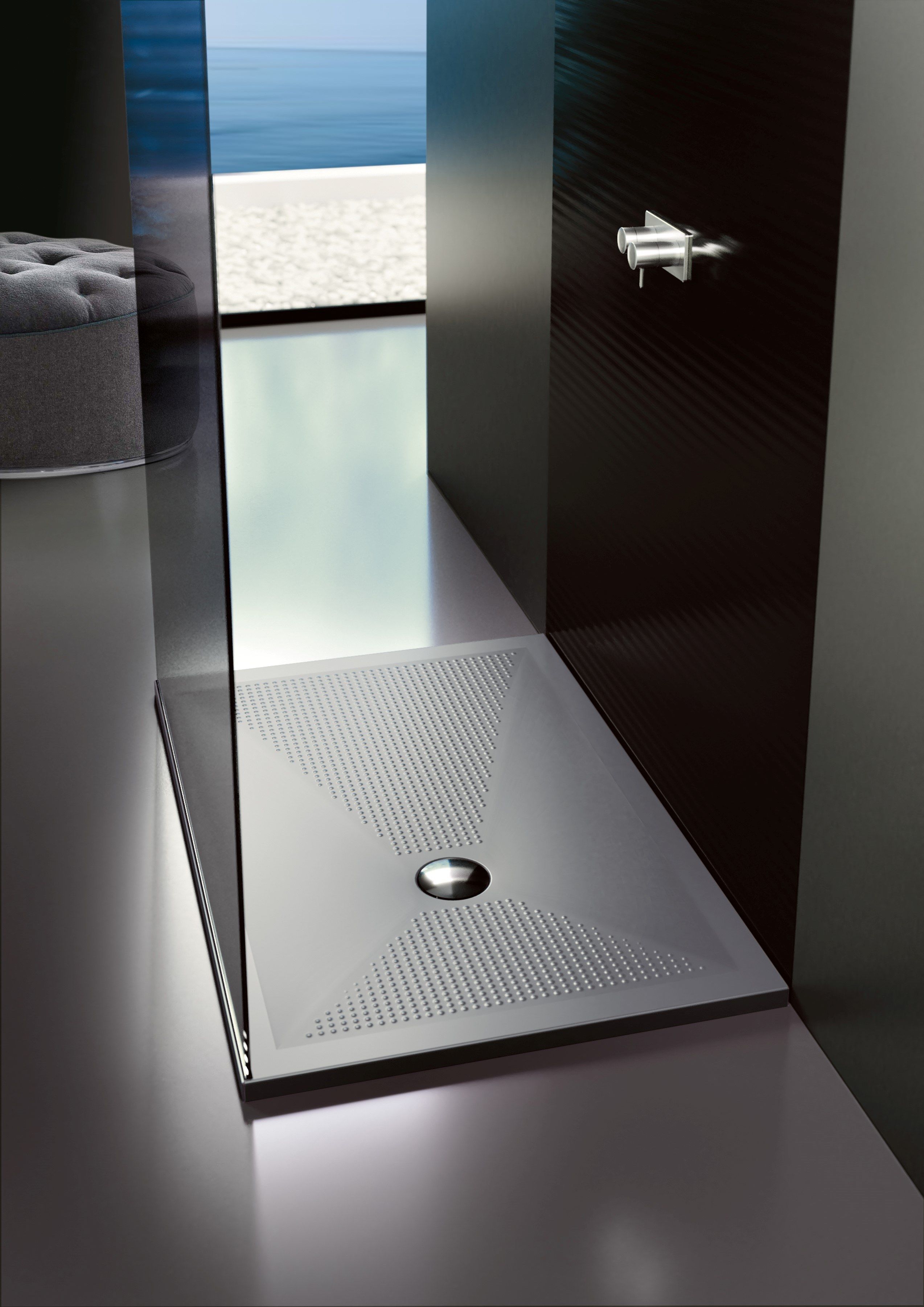 Керамический прямоугольный нескользящий поддон для душа Olympia Ceramica ARCH-00103537 - Вид №2