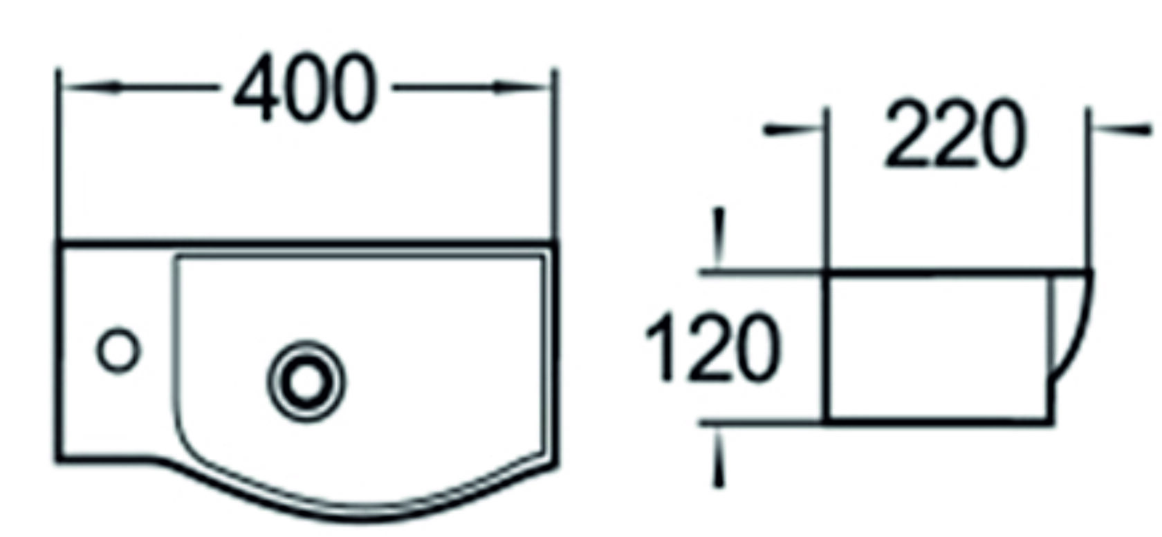 Раковина чаша SL-2013RMB SANTILINE  - Вид №1