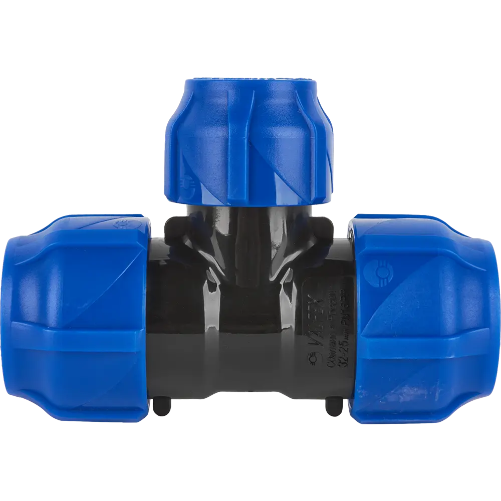 Тройник переходной ПНД Valfex 32x25x32 мм STLM-2089917 - Вид №1