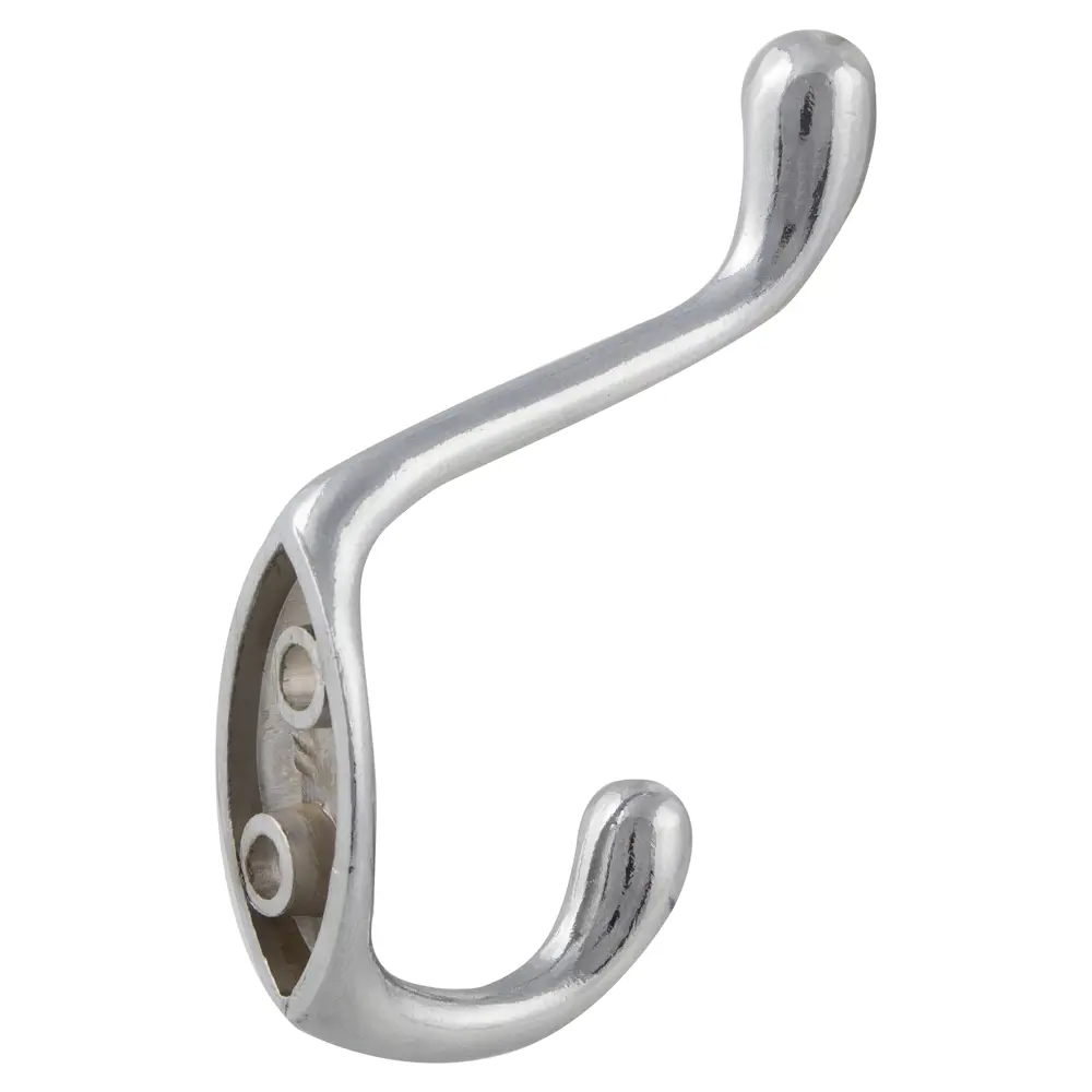 Крючок для пальто и шапки, 75 мм, металл, цвет хром LAMPLANDIA STLM-2168988 - Вид №1