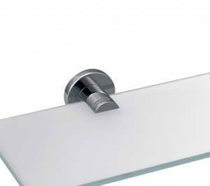 ДЕРЖАТЕЛИ ДЛЯ СТЕКЛЯННОЙ ПОЛКИ BA GKH DECOR WALTHER Хром 531900