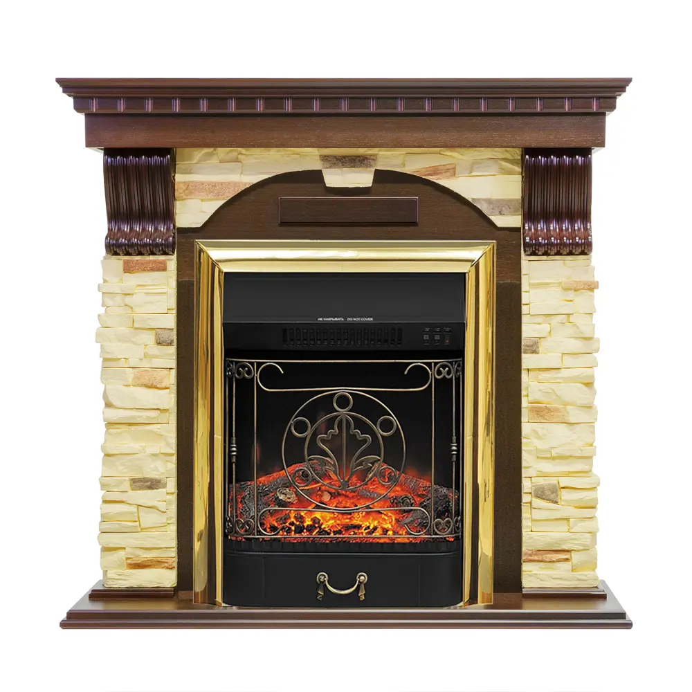 Обрамление Dublin арочный сланец темный дуб ROYAL FLAME STLM-2200158