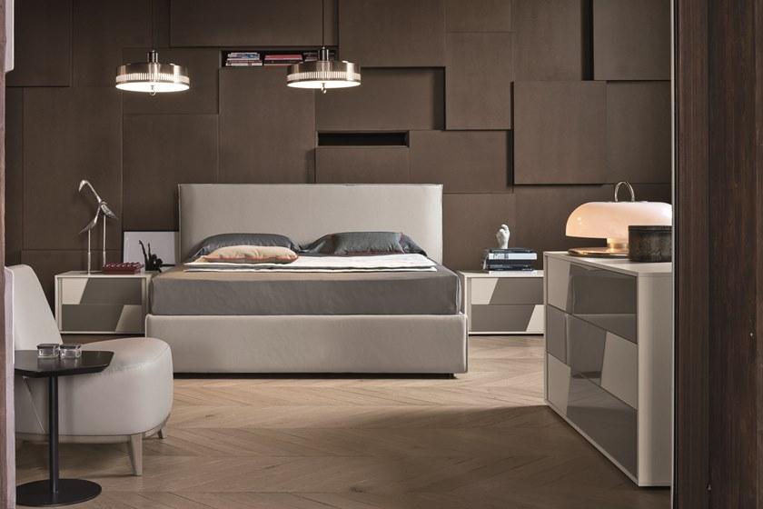 Gruppo Tomasella Лаковая прикроватная тумба с ящиками Kross sun-id-1438547 - Вид №5