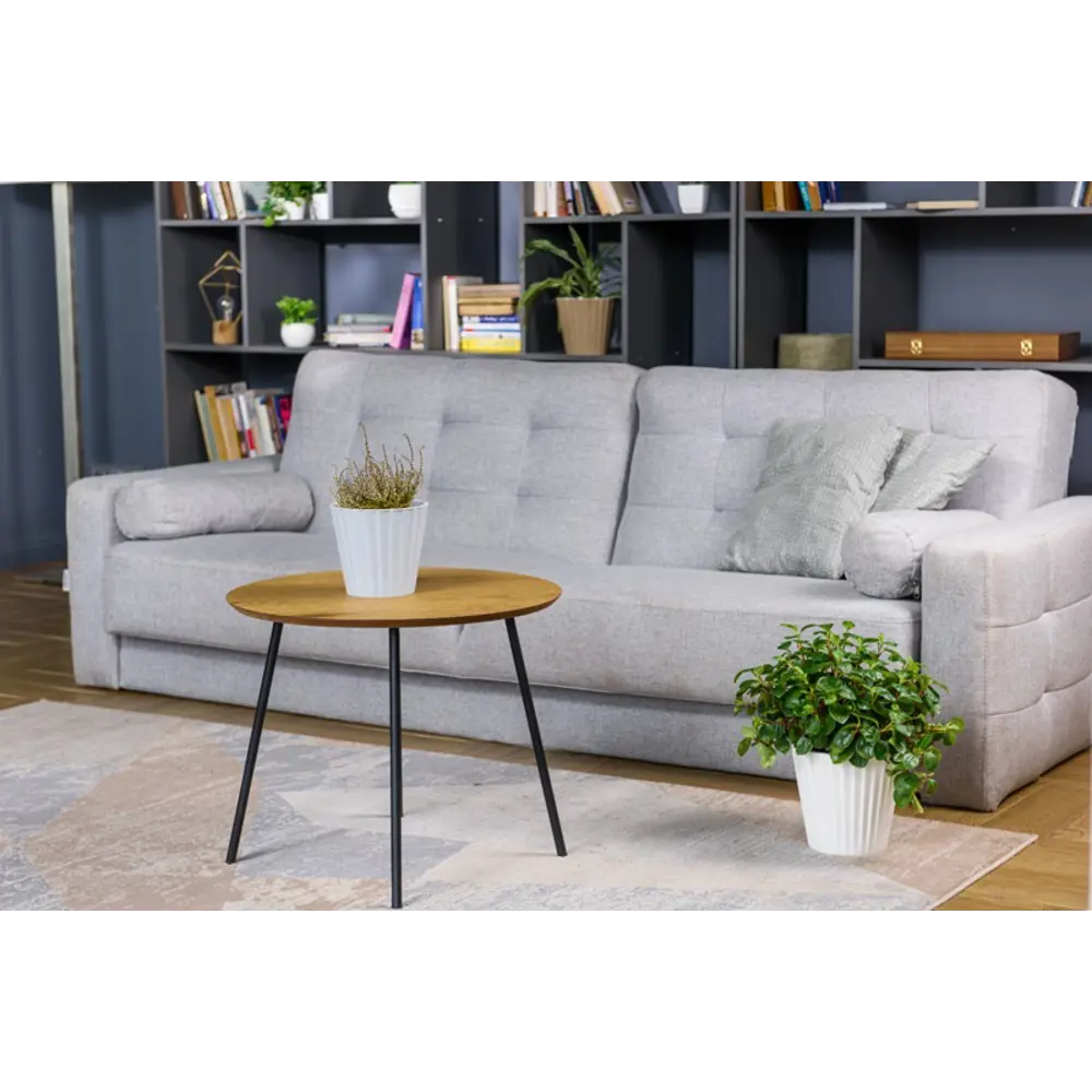 Горшок цветочный Ingreen Sand ø19 h17.7 см v3.3 л пластик белый STLM-2101463 - Вид №5