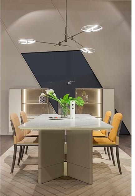 Turri Прямоугольный стол из мрамора и кожи Zero sun-id-1499875 - Вид №2