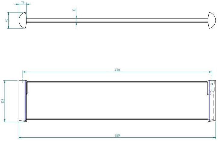 ZAZZERI Стеклянная полка для ванной Tango sun-id-1422656 - Вид №3