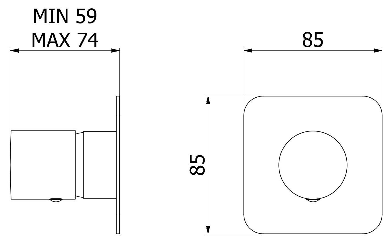Настенный пульт дистанционного управления для смесителя IB Brera ARCH-00077153 - Вид №11