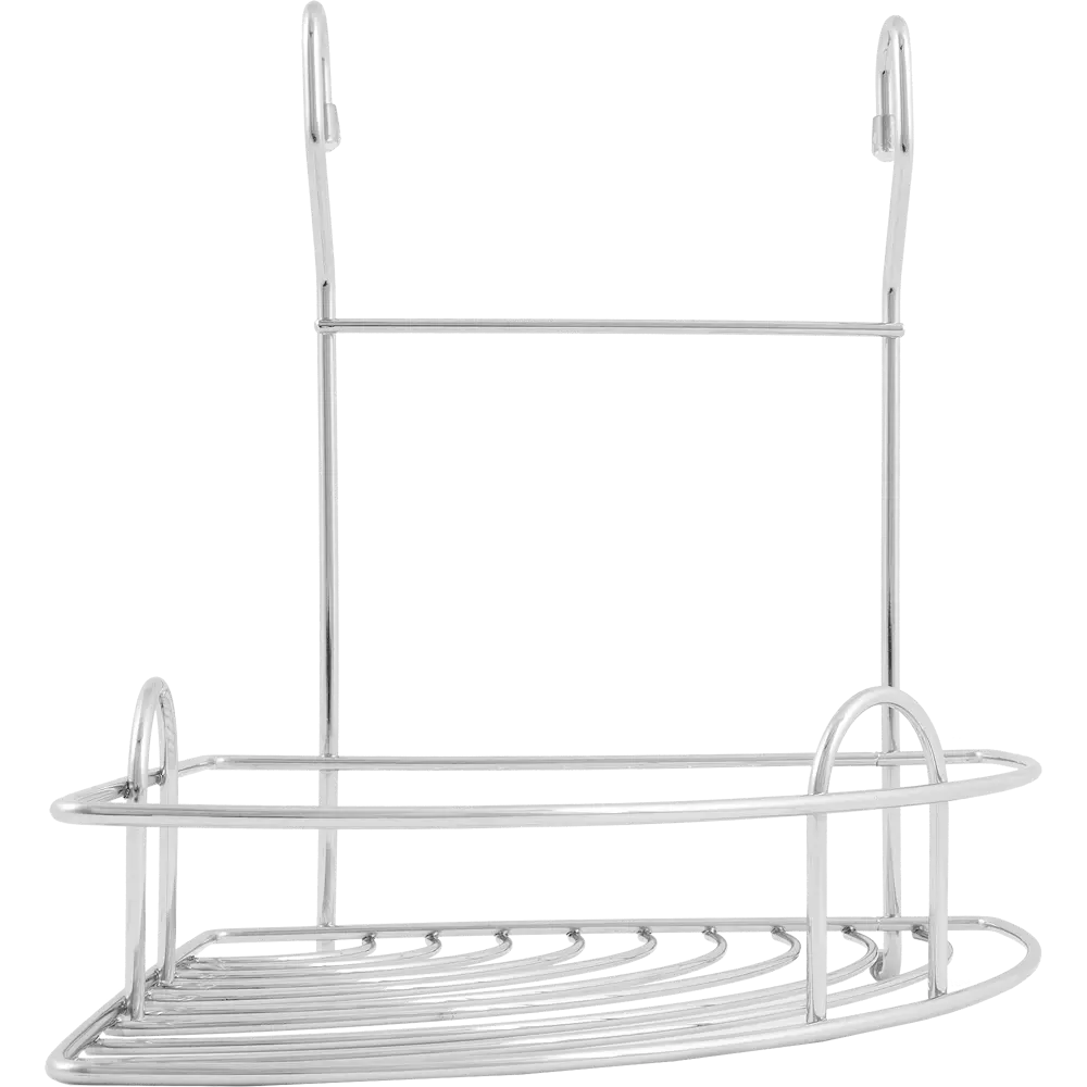 Полка угловая малая Delinia 20.5x20.5x25 см сталь цвет хром STLM-2018374 - Вид №1