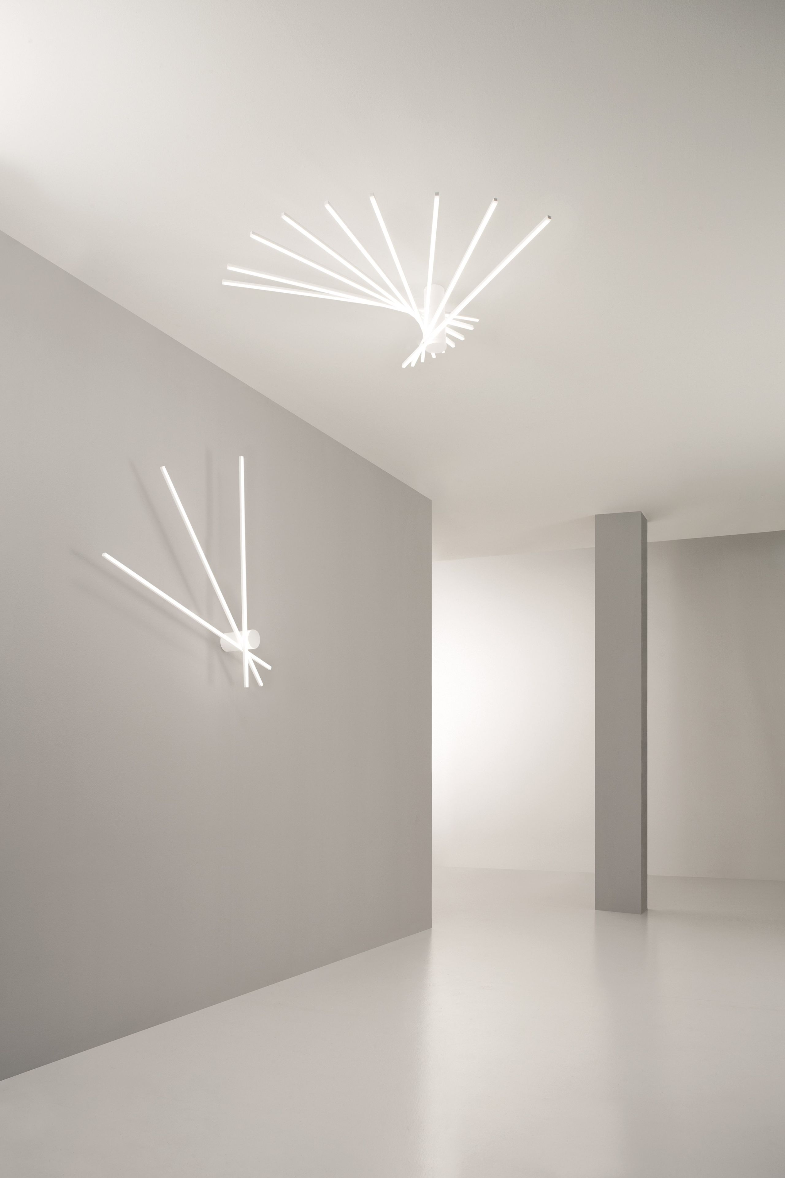 Алюминиевый светодиодный потолочный светильник Fan Europe Lighting Luce Ambiente Design ARCH-00143833 - Вид №1