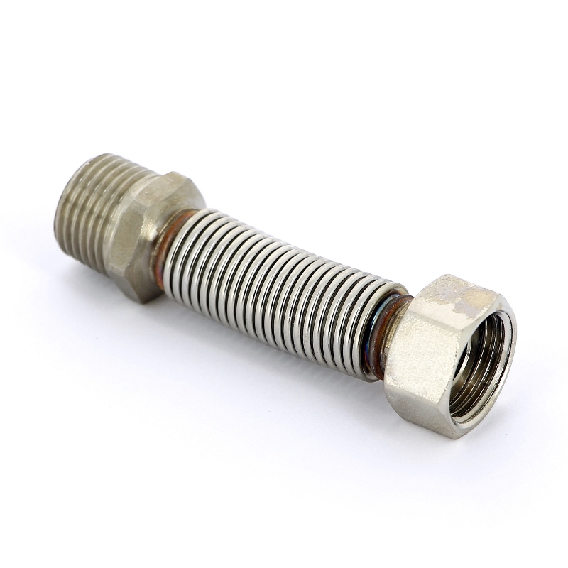 Подводка для воды НВ Flexorapid из нержавеющей стали EMMETI 1/2" 6.5-12.5см 02412612 - Вид №2