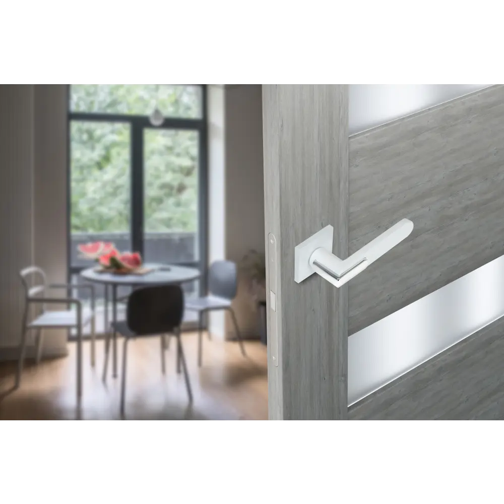 Дверные ручки Edson EDS-178B-Q2 белые для межкомнатных дверей 85170512 STLM-0059408 - Вид №6