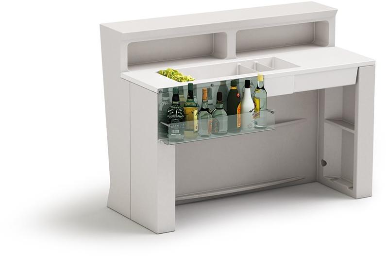 Lyxo Design Барная стойка с подсветкой из пластика для улицы sun-id-1465002 - Вид №5