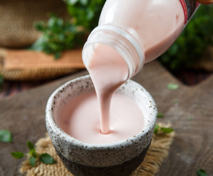 4343 Йогурт с клубникой Вкусляндия  - Вид №1