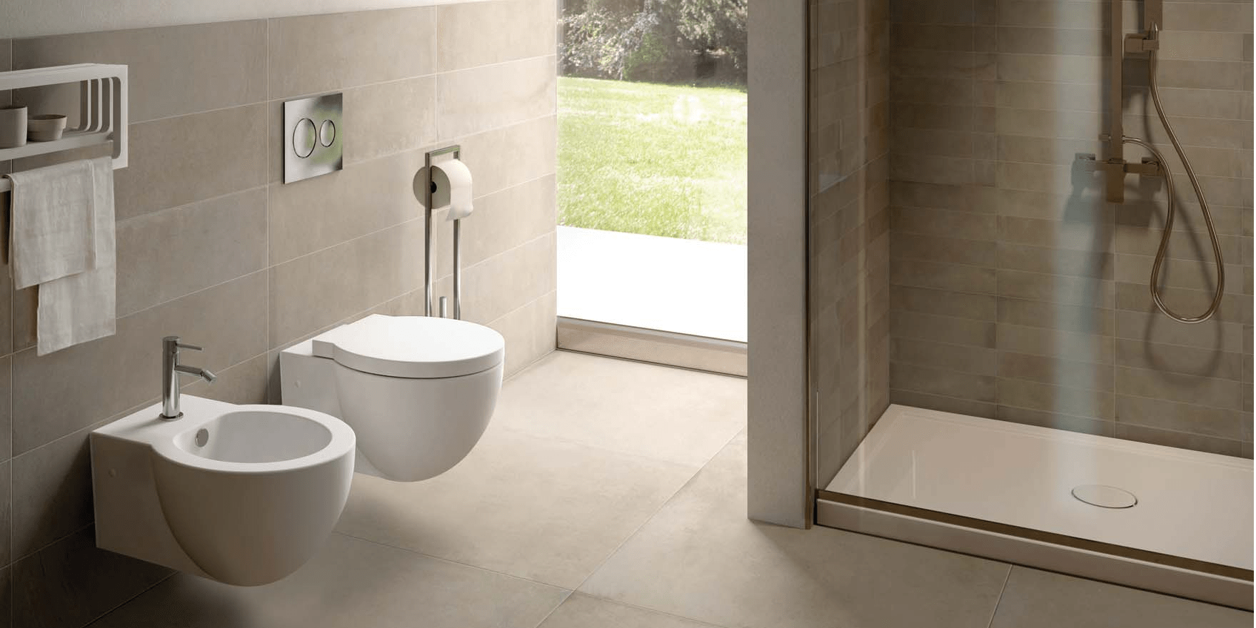 EASVSE Подвесной унитаз настенный Белый Ceramica Cielo EASY BATH Италия - Вид №1