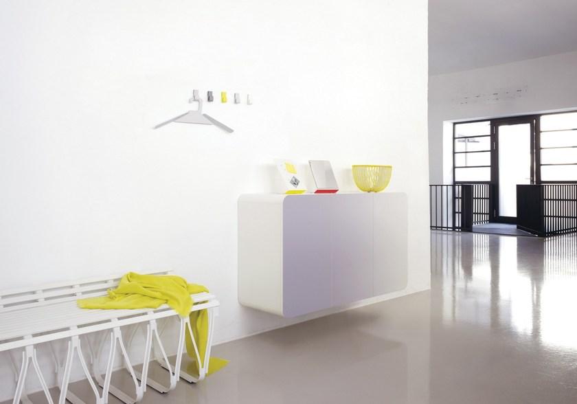 Schönbuch Скамья из крашеного металла со спинкой Upon Schonbuch sun-id-1462367 - Вид №3