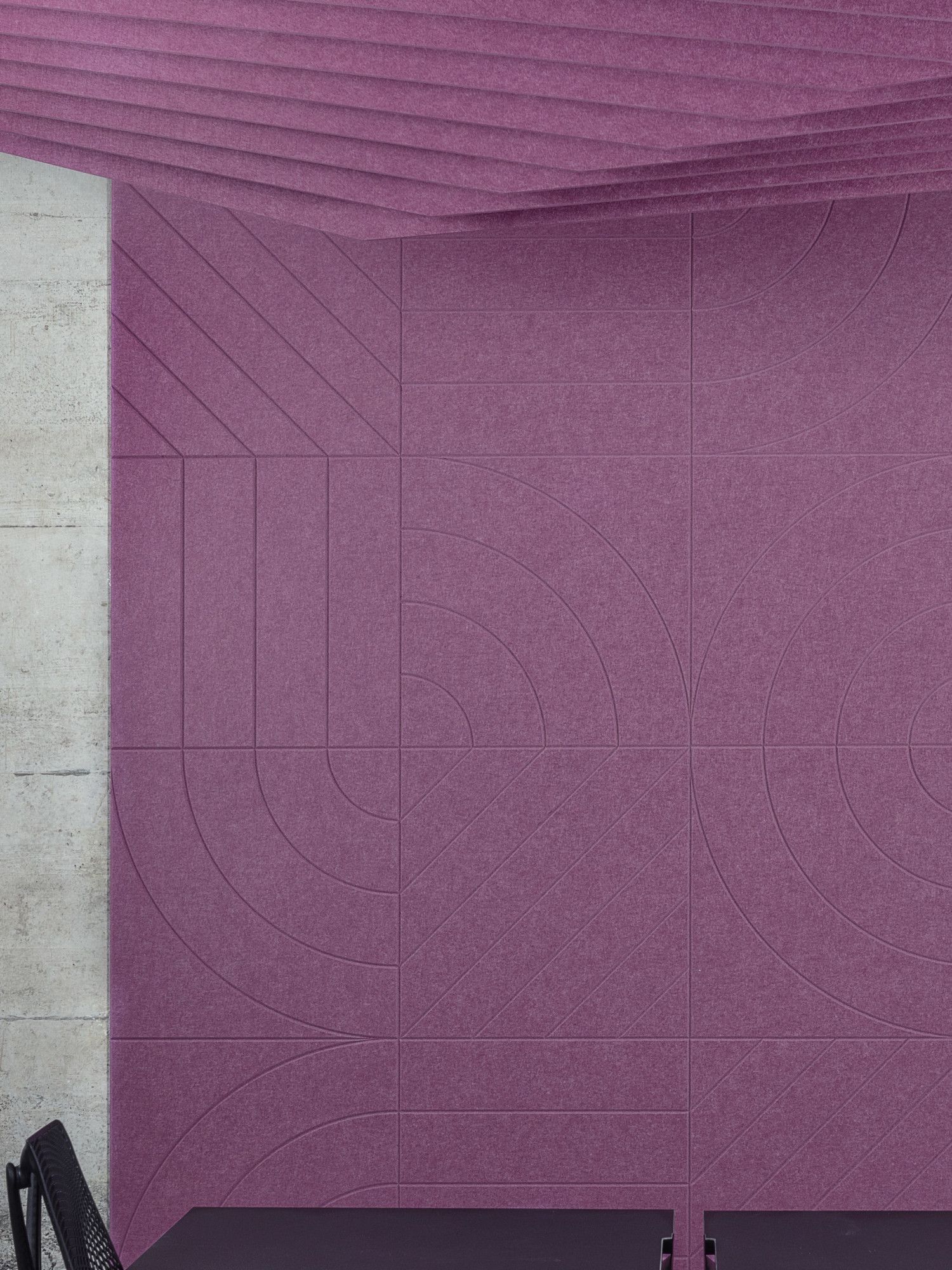 Акустическая подвесная панель из ПЭТ ECHOJAZZ ECHOBAFFLE® ARCH-00122533 - Вид №6