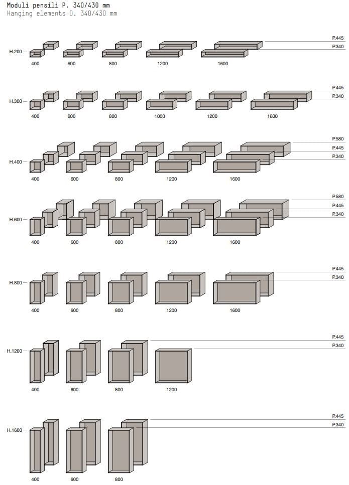 Шкаф с ящиками Porro ARCH-00034814 - Вид №3