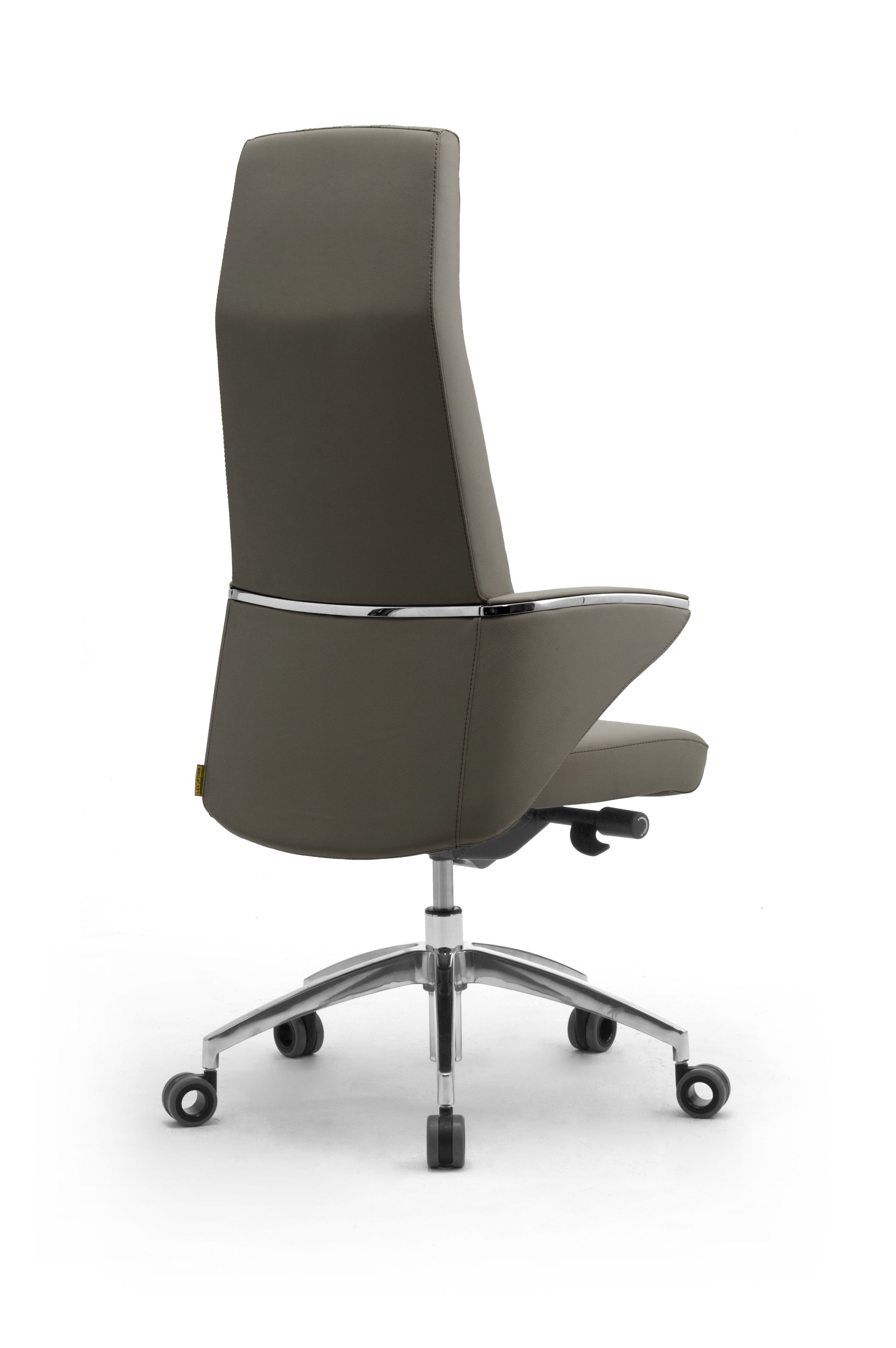 Кожаное вращающееся офисное кресло с подлокотниками Leyform Zeus ARCH-00041786 - Вид №11