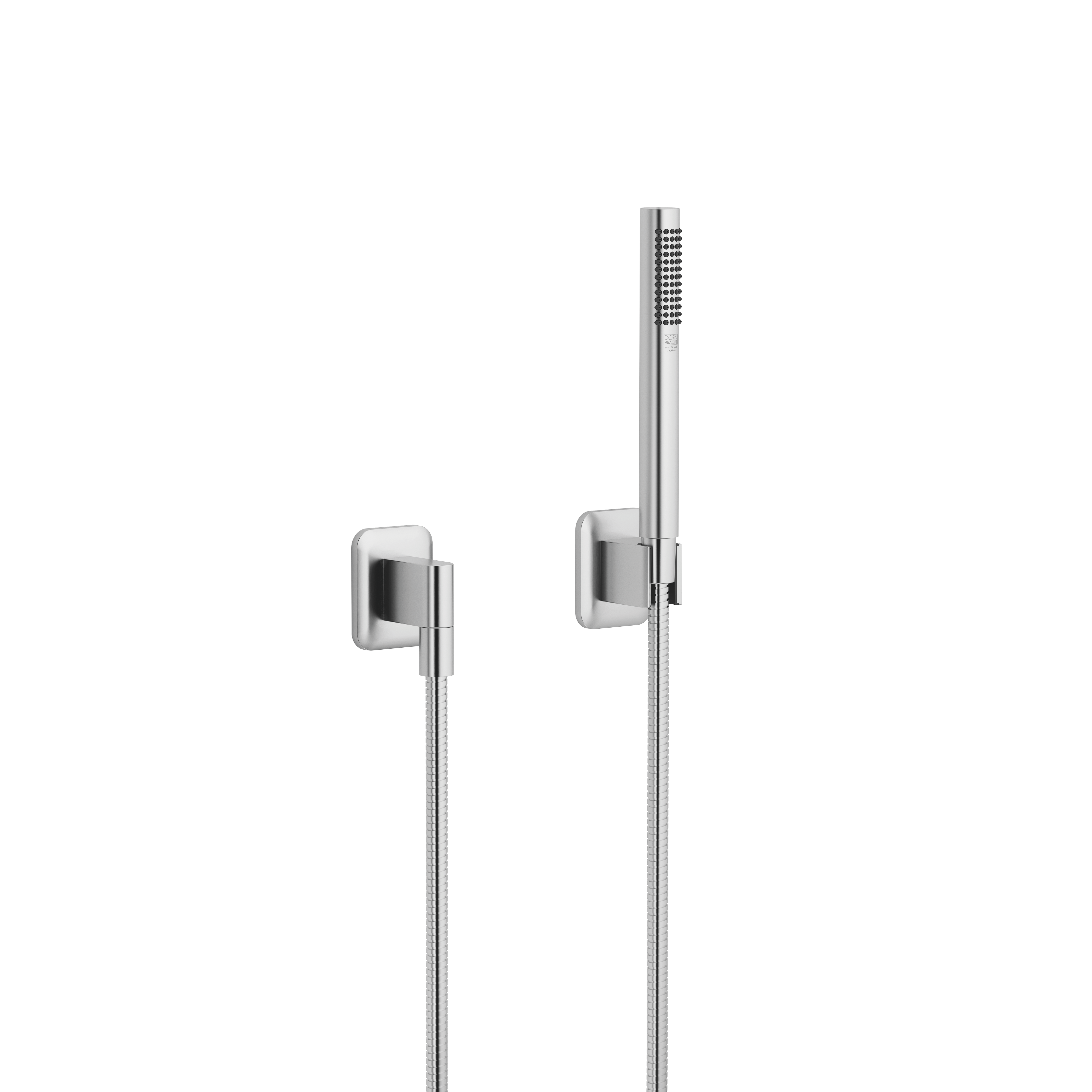 ЛИССЕ Набор для ручного душа с отдельными розетками - Матовый хром DornBracht LISSE 27802845-93